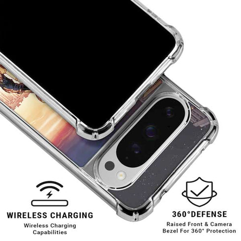 DC Comics Batman War on Crime Cover (Brazil) Google Pixel 10 Pro XL Clear Case